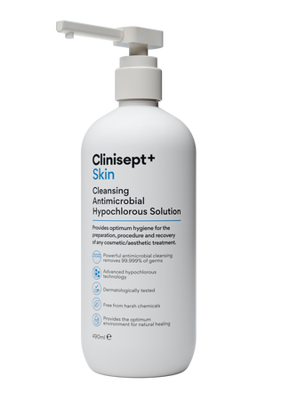 Clinisept+ Skin Pump Bottle, 490ml